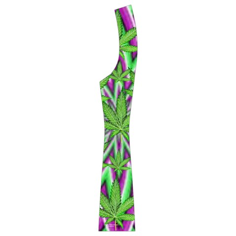 Purple Green White Marijuana Leaves CBDOilPrincess 726130cb Side Right