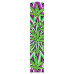Purple Green White Marijuana Leaves CBDOilPrincess 726130cb Halter Strap