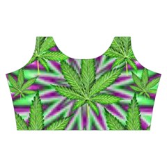 Purple Green White Marijuana Leaves CBDOilPrincess 726130cb Top Front