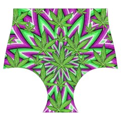 Purple Green White Marijuana Leaves CBDOilPrincess 726130cb Bottom Front
