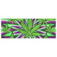 Purple Green White Marijuana Leaves CBDOilPrincess 726130cb Strap
