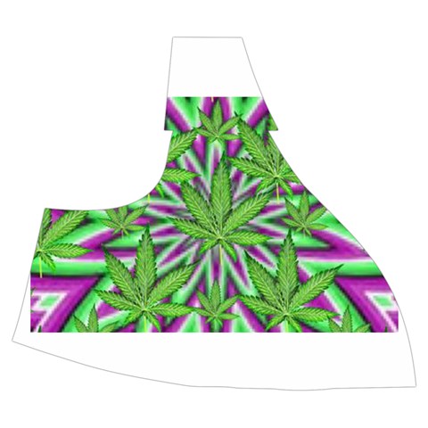 Purple Green White Marijuana Leaves CBDOilPrincess 726130cb Right Top
