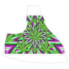 Purple Green White Marijuana Leaves CBDOilPrincess 726130cb Right Top