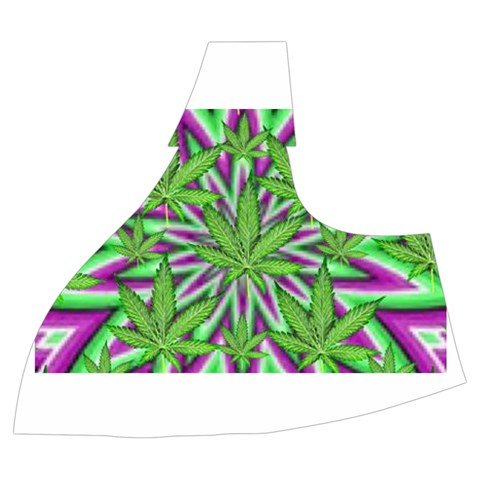 Purple Green White Marijuana Leaves CBDOilPrincess 726130cb Left Top