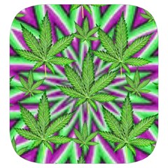 Purple Green White Marijuana Leaves CBDOilPrincess 726130cb Side Right