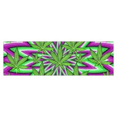 Purple Green White Marijuana Leaves CBDOilPrincess 726130cb Hand Strap