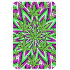 Purple Green White Marijuana Leaves CBDOilPrincess 726130cb Back