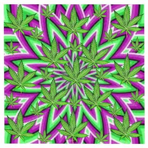 Purple Green White Marijuana Leaves CBDOilPrincess 726130cb Front