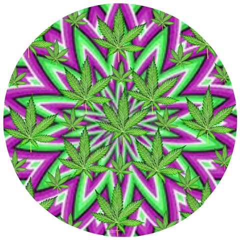 Purple Green White Marijuana Leaves CBDOilPrincess 726130cb Front