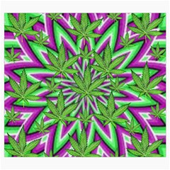 Purple Green White Marijuana Leaves CBDOilPrincess 726130cb Front