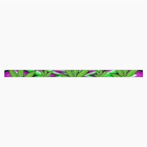 Purple Green White Marijuana Leaves CBDOilPrincess 726130cb Strap