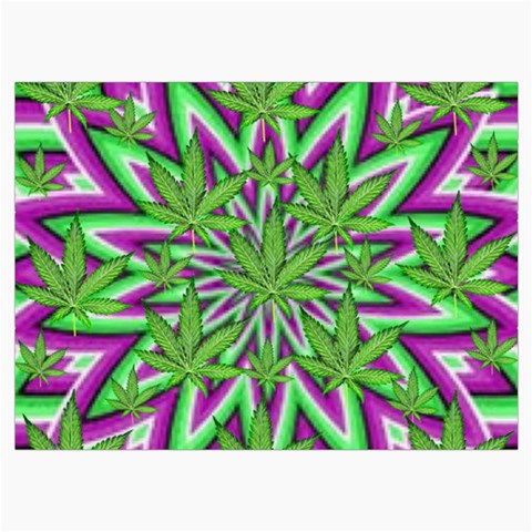 Purple Green White Marijuana Leaves CBDOilPrincess 726130cb Front