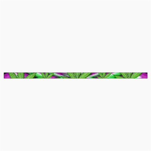 Purple Green White Marijuana Leaves CBDOilPrincess 726130cb Strap
