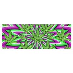 Purple Green White Marijuana Leaves CBDOilPrincess 726130cb Bottom