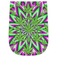 Purple Green White Marijuana Leaves CBDOilPrincess 726130cb Left Side