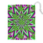 Purple Green White Marijuana Leaves CBDOilPrincess 726130cb-4fcc-4da8-acfb-52b94836ba03 Drawstring Pouch (4XL)