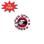 Lips & Diamonds CBDOilPrincess 62cd68e7-1aab-47ac-986a-7899c6d06da7 1  Mini Magnet (10 pack) 