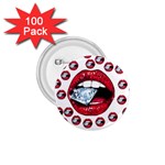 Lips & Diamonds CBDOilPrincess 62cd68e7-1aab-47ac-986a-7899c6d06da7 1.75  Buttons (100 pack) 