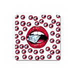 Lips & Diamonds CBDOilPrincess 62cd68e7-1aab-47ac-986a-7899c6d06da7 Square Magnet