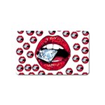 Lips & Diamonds CBDOilPrincess 62cd68e7-1aab-47ac-986a-7899c6d06da7 Magnet (Name Card)