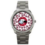 Lips & Diamonds CBDOilPrincess 62cd68e7-1aab-47ac-986a-7899c6d06da7 Sport Metal Watch