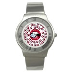 Lips & Diamonds CBDOilPrincess 62cd68e7-1aab-47ac-986a-7899c6d06da7 Stainless Steel Watch