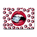 Lips & Diamonds CBDOilPrincess 62cd68e7-1aab-47ac-986a-7899c6d06da7 Small Doormat 