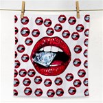 Lips & Diamonds CBDOilPrincess 62cd68e7-1aab-47ac-986a-7899c6d06da7 Face Towel