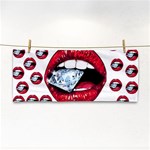 Lips & Diamonds CBDOilPrincess 62cd68e7-1aab-47ac-986a-7899c6d06da7 Hand Towel