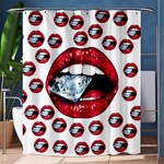 Lips & Diamonds CBDOilPrincess 62cd68e7-1aab-47ac-986a-7899c6d06da7 Shower Curtain 60  x 72  (Medium) 