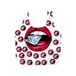 Lips & Diamonds CBDOilPrincess 62cd68e7-1aab-47ac-986a-7899c6d06da7 Full Print Recycle Bag (S)