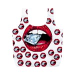 Lips & Diamonds CBDOilPrincess 62cd68e7-1aab-47ac-986a-7899c6d06da7 Full Print Recycle Bag (M)