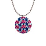 Tropical Flowers Turtles CBDOilPrincess Edf1ea6f-2cc5-4f0b-a5cc-9c146c7d79e4 1  Button Necklace