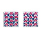 Tropical Flowers Turtles CBDOilPrincess Edf1ea6f-2cc5-4f0b-a5cc-9c146c7d79e4 Cufflinks (Square)