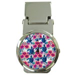 Tropical Flowers Turtles CBDOilPrincess Edf1ea6f-2cc5-4f0b-a5cc-9c146c7d79e4 Money Clip Watches