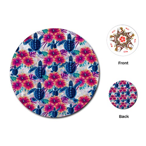 Tropical Flowers Turtles CBDOilPrincess Edf1ea6f Front