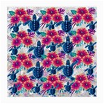 Tropical Flowers Turtles CBDOilPrincess Edf1ea6f-2cc5-4f0b-a5cc-9c146c7d79e4 Medium Glasses Cloth (2 Sides)