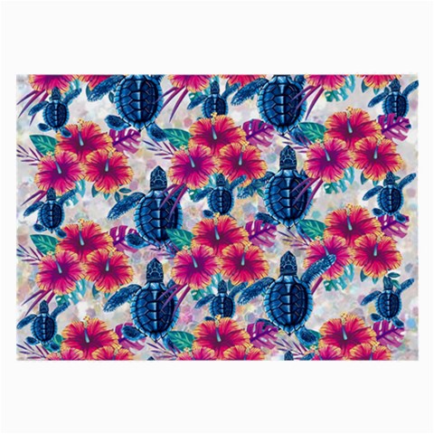 Tropical Flowers Turtles CBDOilPrincess Edf1ea6f Front