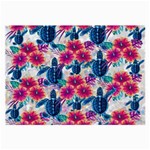 Tropical Flowers Turtles CBDOilPrincess Edf1ea6f-2cc5-4f0b-a5cc-9c146c7d79e4 Large Glasses Cloth