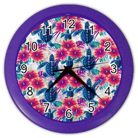 Tropical Flowers Turtles CBDOilPrincess Edf1ea6f Front