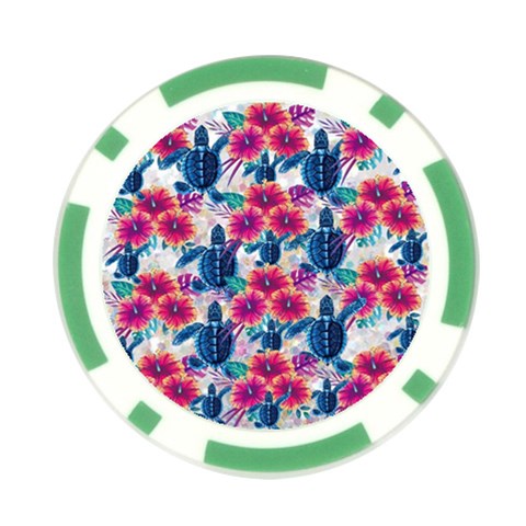 Tropical Flowers Turtles CBDOilPrincess Edf1ea6f Front