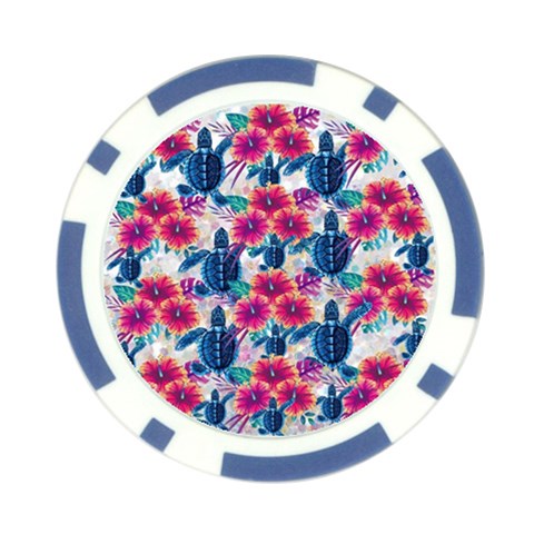 Tropical Flowers Turtles CBDOilPrincess Edf1ea6f Front