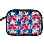 Tropical Flowers Turtles CBDOilPrincess Edf1ea6f-2cc5-4f0b-a5cc-9c146c7d79e4 Digital Camera Leather Case