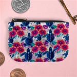 Tropical Flowers Turtles CBDOilPrincess Edf1ea6f-2cc5-4f0b-a5cc-9c146c7d79e4 Mini Coin Purse