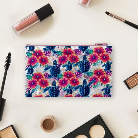 Tropical Flowers Turtles CBDOilPrincess Edf1ea6f Back