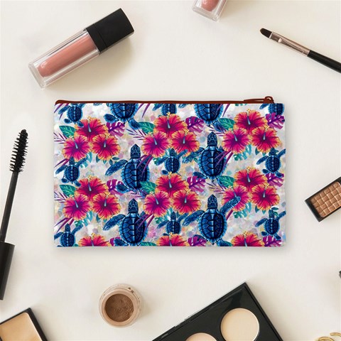 Tropical Flowers Turtles CBDOilPrincess Edf1ea6f Back