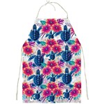 Tropical Flowers Turtles CBDOilPrincess Edf1ea6f-2cc5-4f0b-a5cc-9c146c7d79e4 Full Print Apron