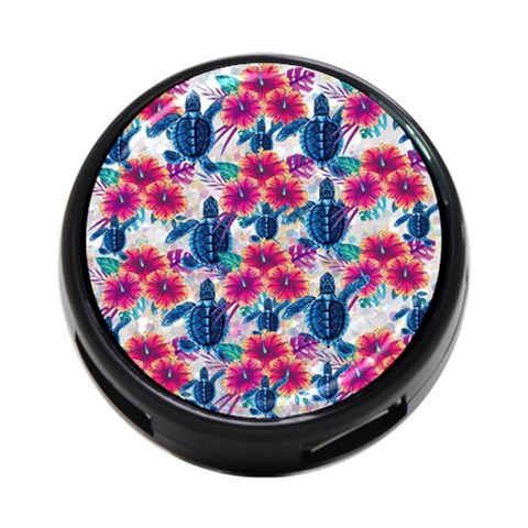 Tropical Flowers Turtles CBDOilPrincess Edf1ea6f Front