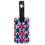 Tropical Flowers Turtles CBDOilPrincess Edf1ea6f-2cc5-4f0b-a5cc-9c146c7d79e4 Luggage Tag (one side)