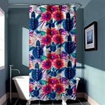 Tropical Flowers Turtles CBDOilPrincess Edf1ea6f-2cc5-4f0b-a5cc-9c146c7d79e4 Shower Curtain 36  x 72  (Stall) 